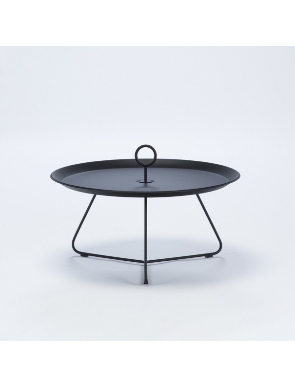 Table d'appoint EYELET noir - diam 45cm