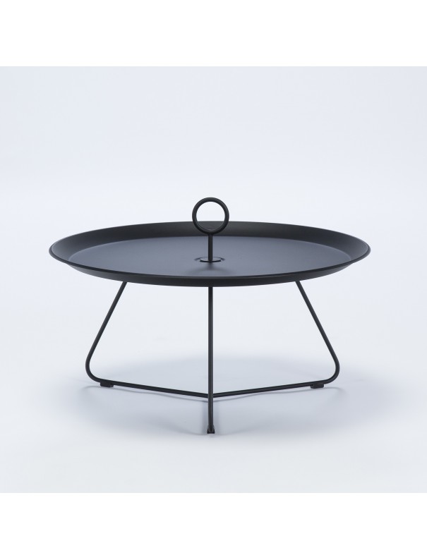 Table d'appoint EYELET noir - diam 45cm