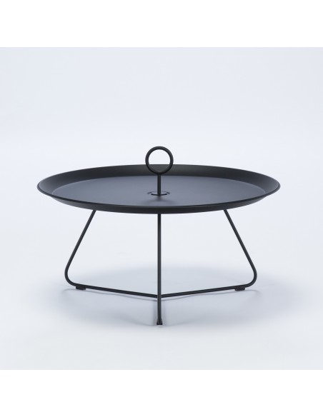 Table d'appoint EYELET noir - diam 45cm