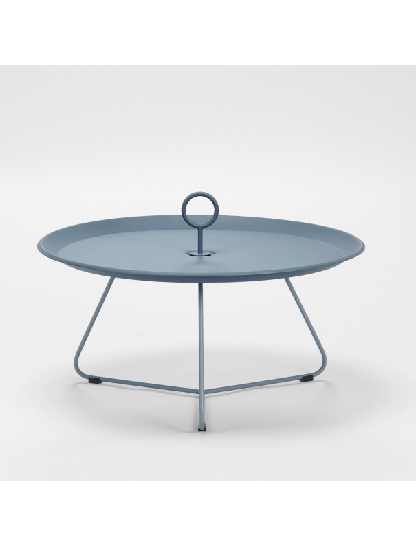 Table d'appoint EYELET gris - diam 70cm