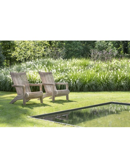 FAUTEUIL EASY ORSO NATUREL GRIS