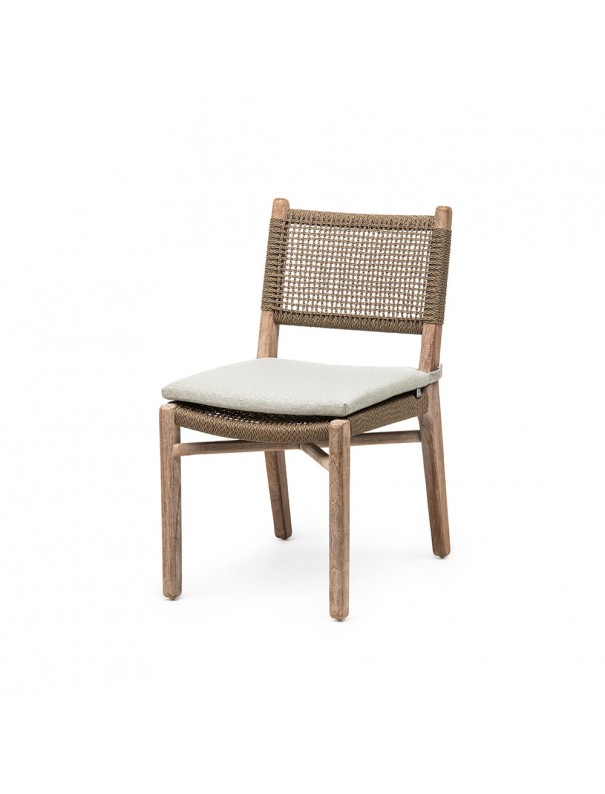 CHAISE FIONA TECK (sans coussin)