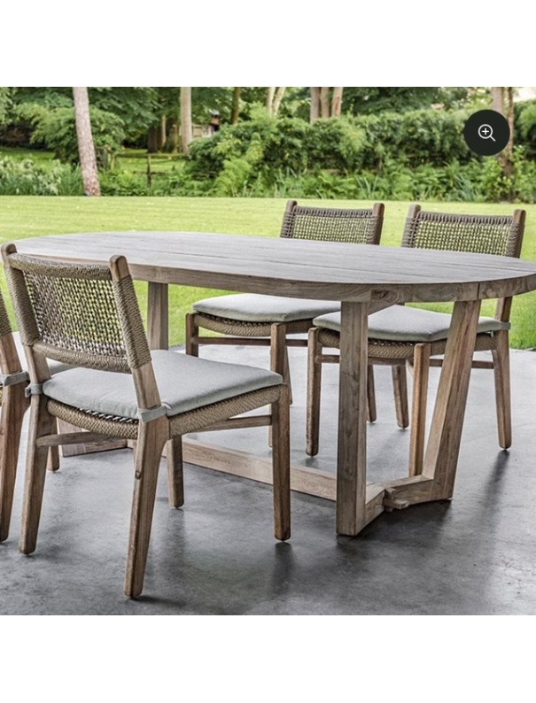 FAUTEUIL FIONA TECK ( sans COUSSIN)