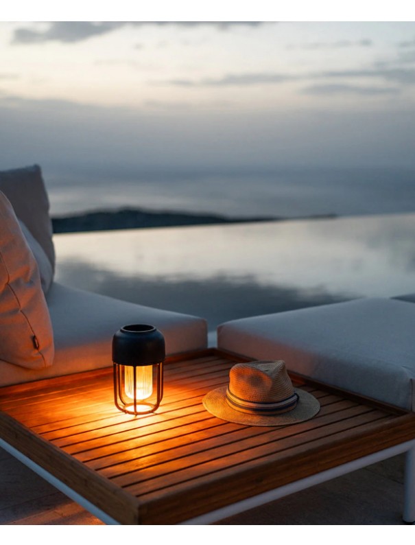 Lampe portable outdoor LIGHT N°1 NOIRE