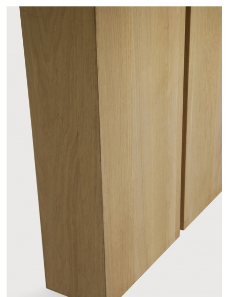 TABLE A RALLONGE DOUBLE CHENE 200/300 x 100