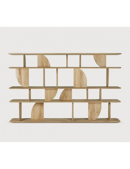 Etagere geometric chene