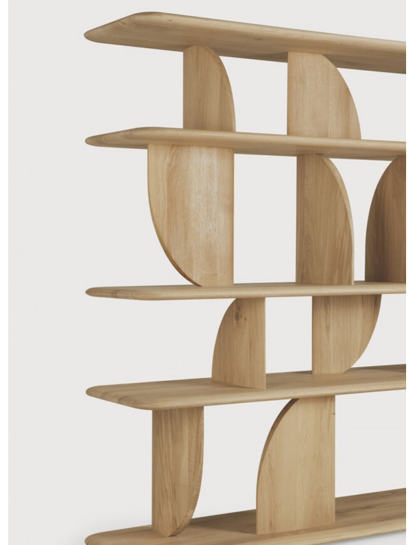 Etagere geometric chene