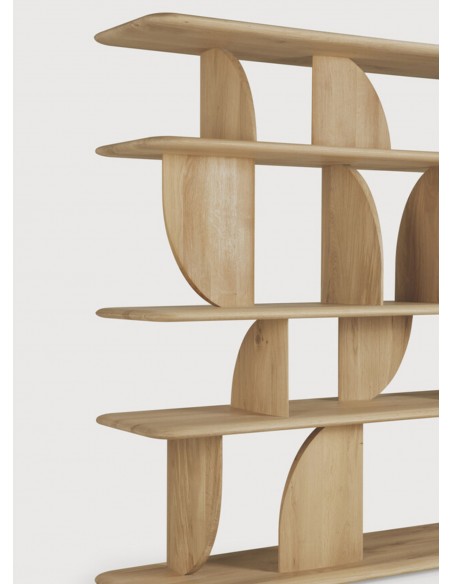 Etagere geometric chene