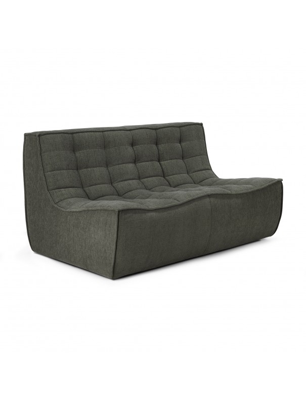 CANAPE 2 PLACES N701 MOSS (VERT)