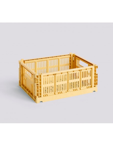 PANIER EMPILABLE & PLIABLE GOLDEN YELLOW