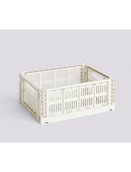 PANIER EMPILABLE & PLIABLE OFF WHITE