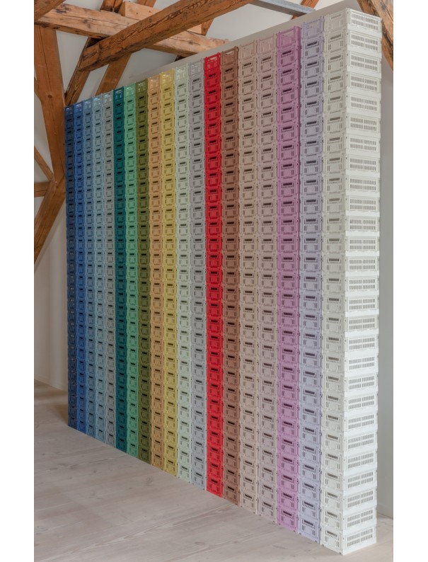 PANIER EMPILABLE & PLIABLE GOLDEN YELLOW