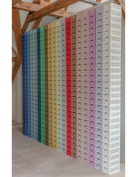 PANIER EMPILABLE & PLIABLE GOLDEN YELLOW