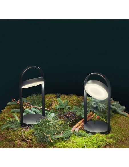 LAMPE GIRAVOLTA TOUCH ROSE