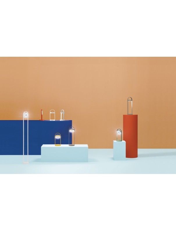 LAMPE GIRAVOLTA TOUCH ROSE