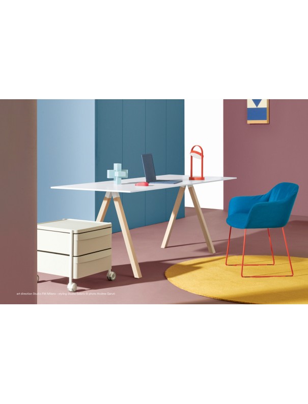 LAMPE GIRAVOLTA TOUCH ROSE