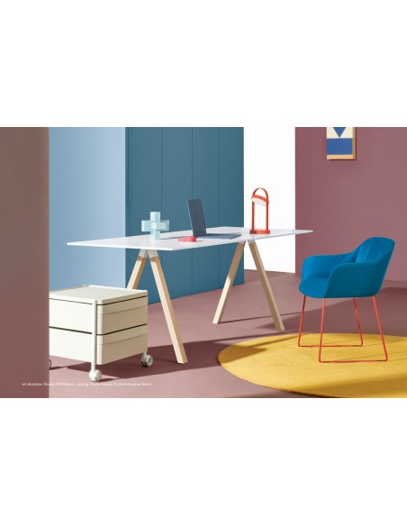 LAMPE GIRAVOLTA TOUCH ROSE