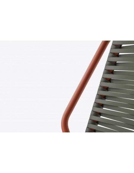CHAISE PHILIA EPOXY TERRACOTA/BEIGE