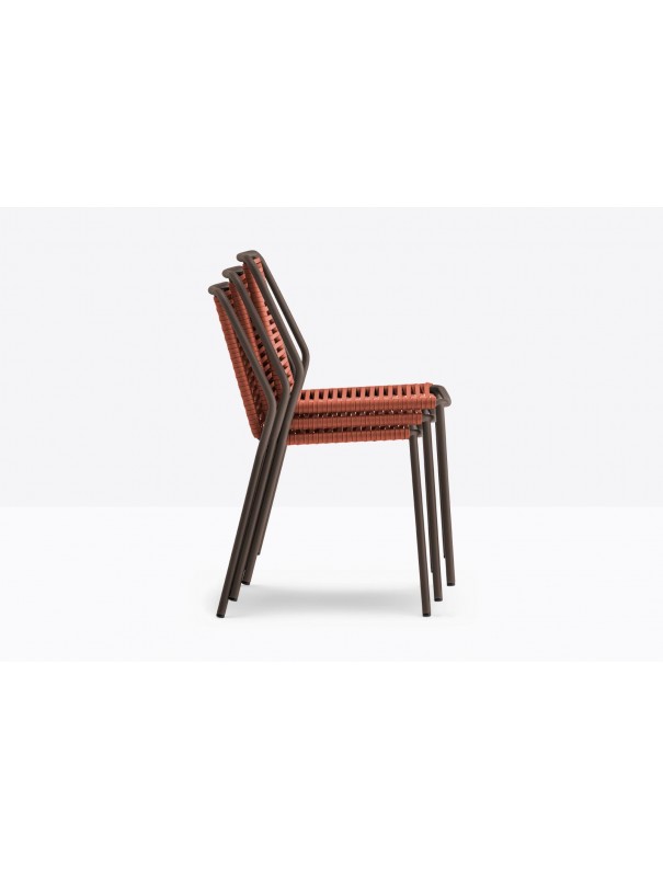CHAISE PHILIA EPOXY TERRACOTA/BEIGE