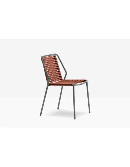 CHAISE PHILIA EPOXY TERRACOTA/BEIGE