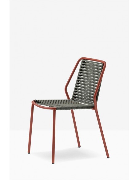 CHAISE PHILIA EPOXY TERRACOTA/BEIGE