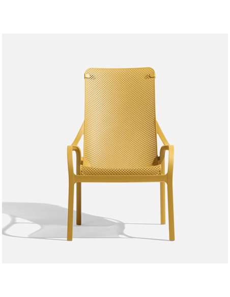 FAUTEUIL NET LOUNGE JAUNE