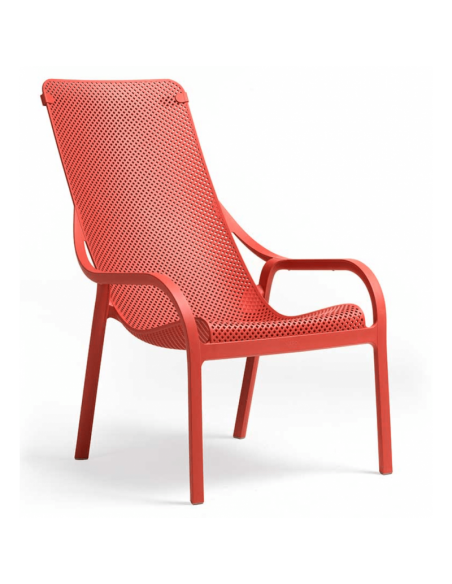 FAUTEUIL NET LOUNGE JAUNE