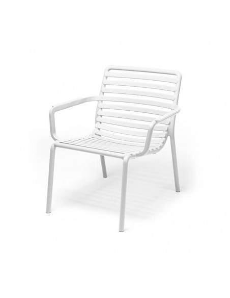 FAUTEUIL DOGA RELAX BLANC