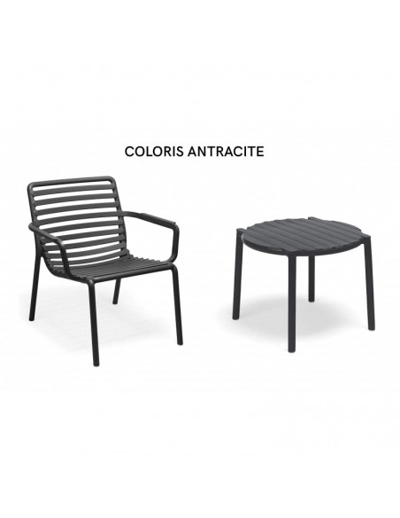 TABLE BASSE DOGA ANTHRACITE