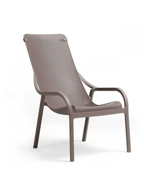 FAUTEUIL NET LOUNGE TAUPE