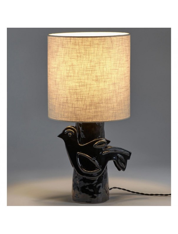 LAMPE DE TABLE PALOMA NOIR