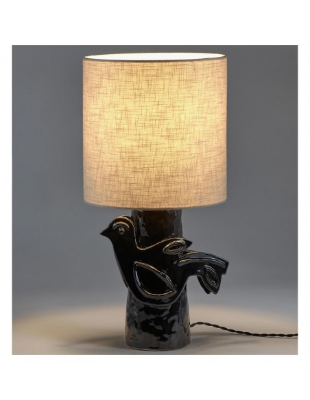 LAMPE DE TABLE PALOMA NOIR