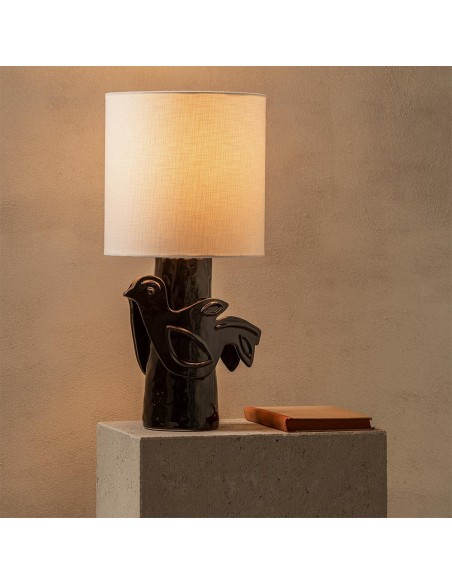 LAMPE DE TABLE PALOMA NOIR