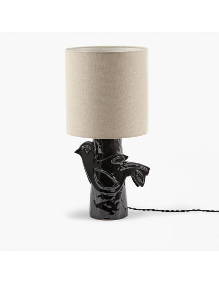 LAMPE DE TABLE PALOMA NOIR