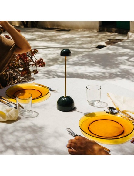 Lampe portable Sips Vert / or