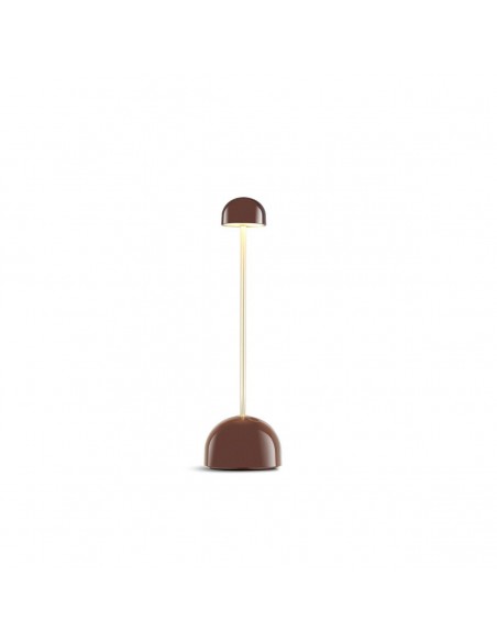 Lampe portable Sips Chocolat / Or
