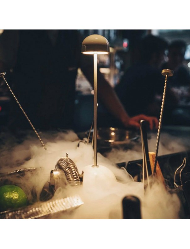 Lampe portable Sips Chocolat / Or