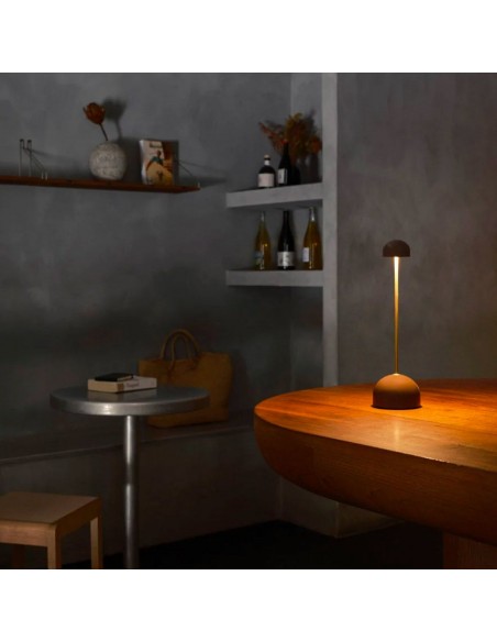 Lampe portable Sips Chocolat / Or