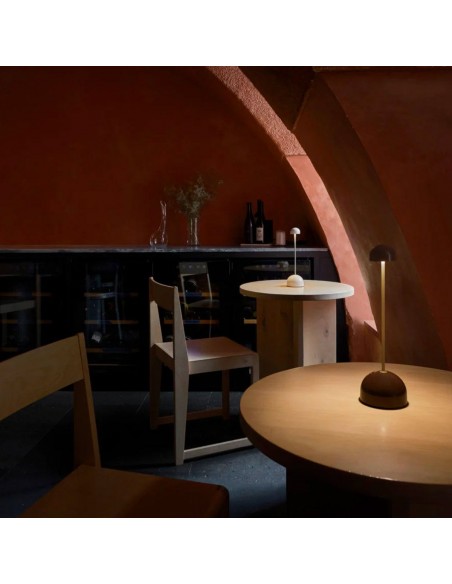 Lampe portable Sips Chocolat / Or