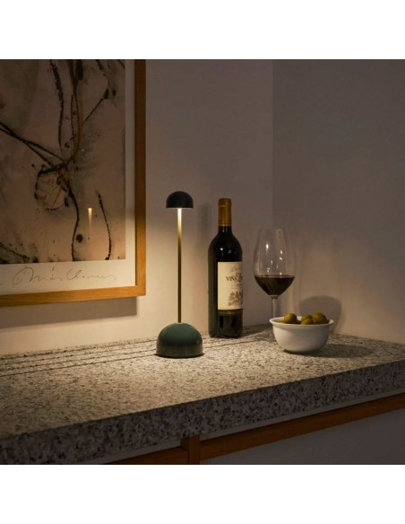 Lampe portable Sips Chocolat / Or