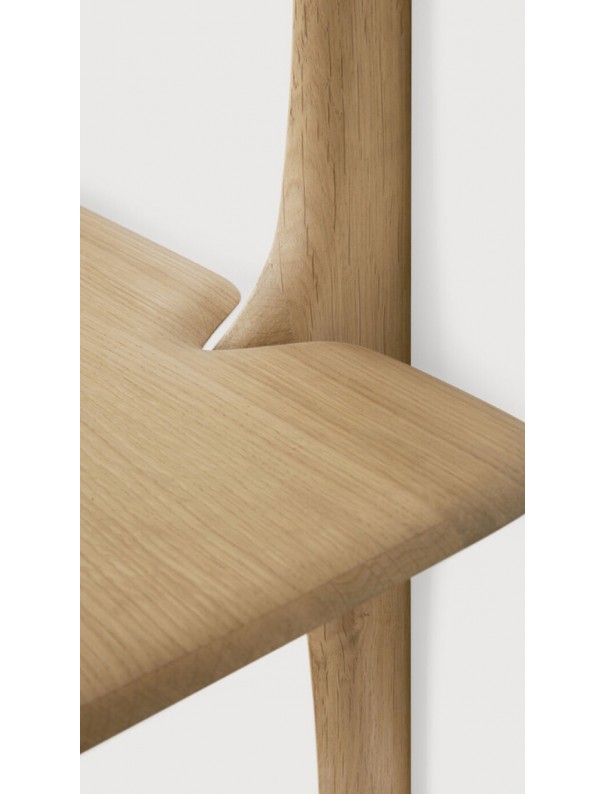 ETAGERE MURALE PI - 3 plateaux CHENE