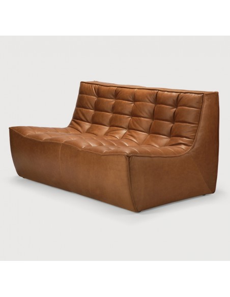 CANAPE 2 PLACES N701 "OLD SADDLE"