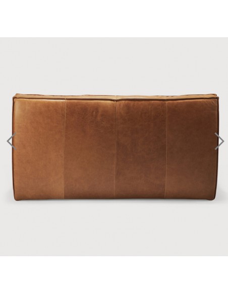 CANAPE 2 PLACES N701 "OLD SADDLE"