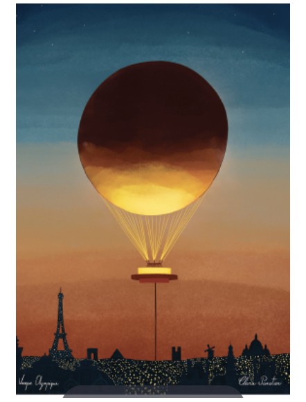 AFFICHE VASQUE OLYMPIQUE