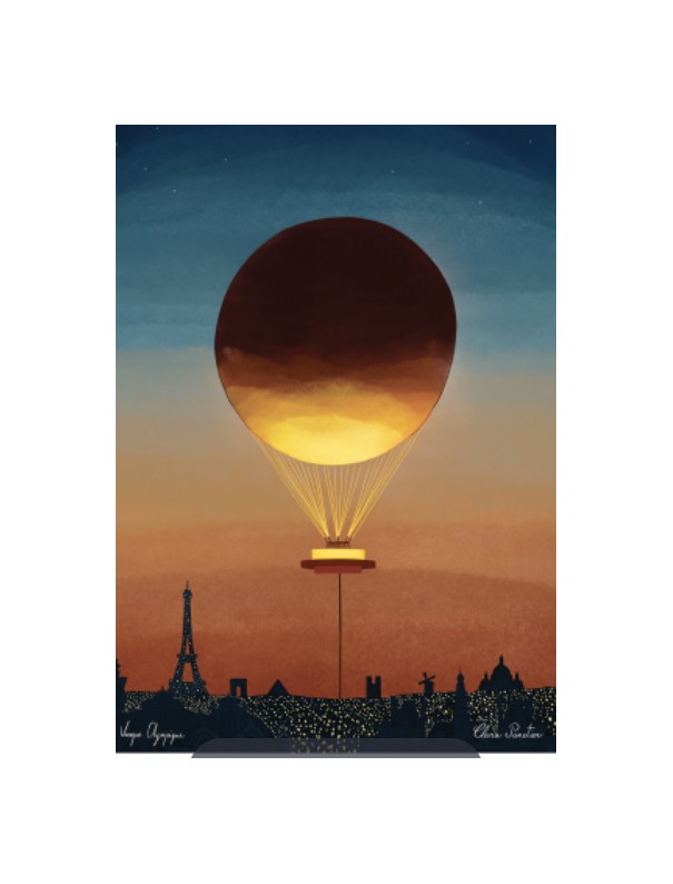 AFFICHE VASQUE OLYMPIQUE
