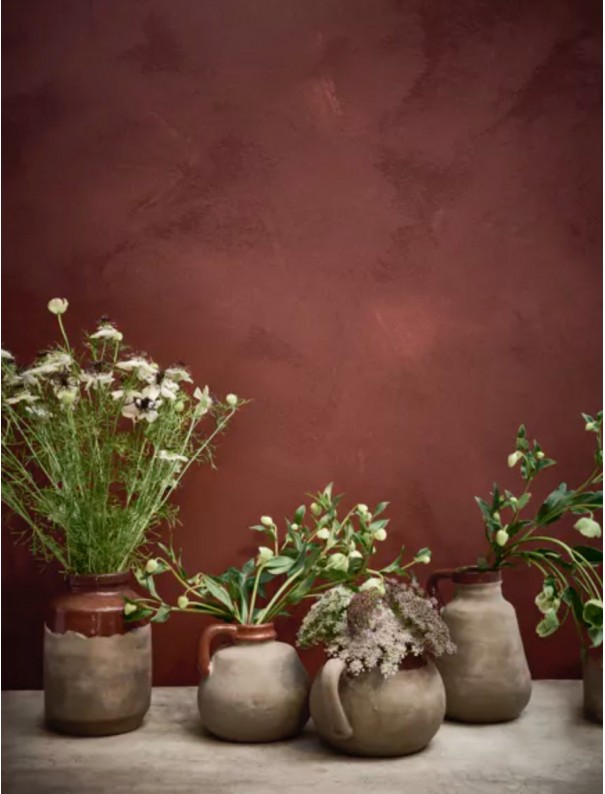 VASE EARTH TERRACOTA BAS
