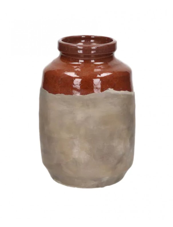 VASE EARTH TERRACOTA HAUT