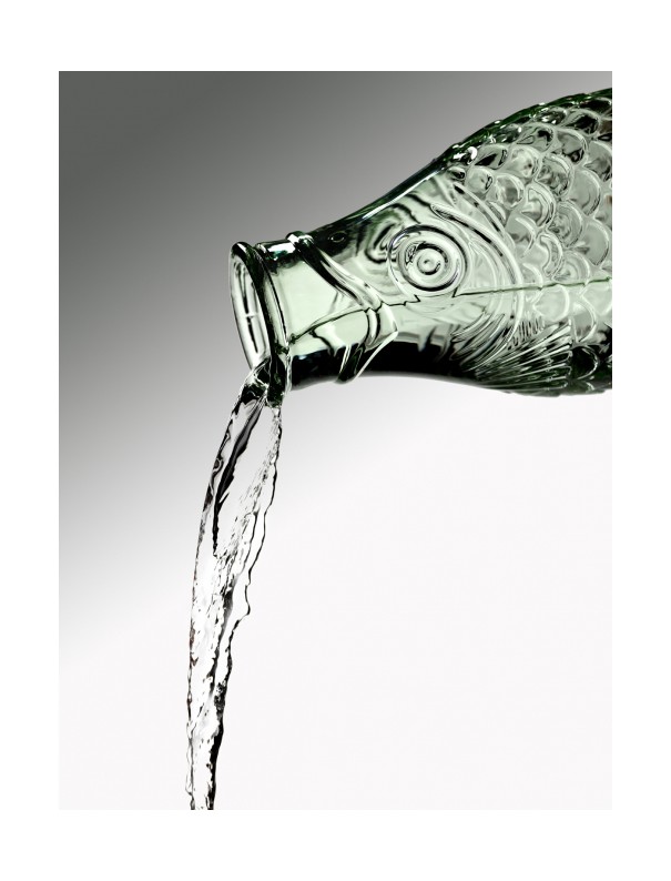 BOUTEILLE TRANSPARENTE FISH & FISH