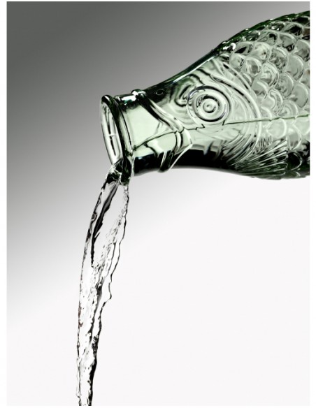 BOUTEILLE TRANSPARENTE FISH & FISH