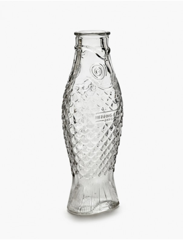 BOUTEILLE TRANSPARENTE FISH & FISH